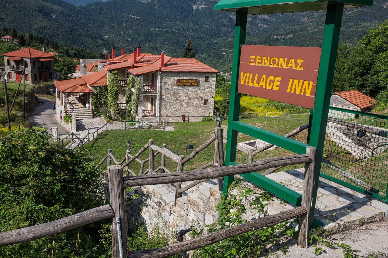 Village Inn Ano Khora Bagian luar foto